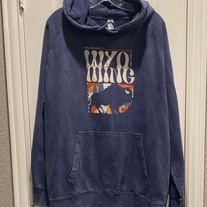 Jackson Navy Wyo Wing Graphic Pullover Hoodie